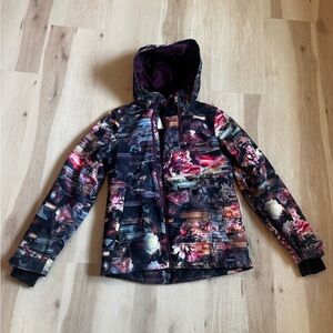 Obermeyer Youth Multicolor Floral Jacket